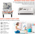 Armless Chair Slipcover Removable Armless Accent Chair Covers Washable Chair Slipcovers Furniture Protector Covers for Living Dining Room Hotel Armless Accent Chair