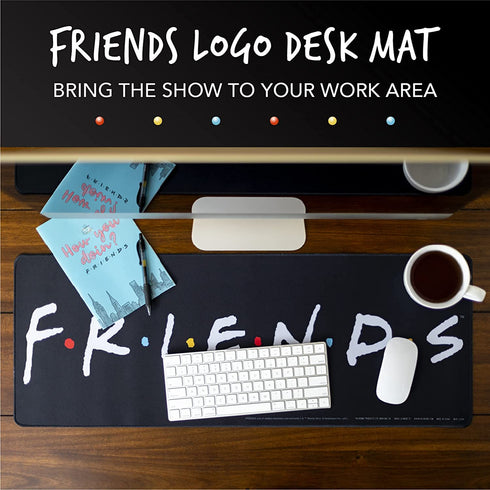 Paladone Friends TV Show Logo Desk Mat - Official Merchandise - Non-Slip Office Decor
