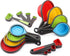 WUWEOT 16 Pack Collapsible Measuring Cups and Spoons Set, Food Grade Silicone Measuring Tools Set for Liquid & Dry Food, Baking & Cooking, Space Saving, BPA Free Silicone