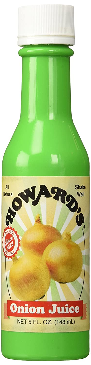HOWARD'S Onion Seasoning Bottled Juice | Gluten-Free, All Natural, Shelf Stable | 5 Ounce