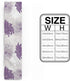 Dinning Table Runners Dahlia Pinnata Flower Turquoise Purple and White Farmhouse Decoration, Birthday Weekend Party, Wedding Table Runner 13 x 70 Inches