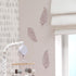 Lambs & Ivy Signature Leaves Taupe Wall Decals