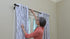 Spark Innovators Silver Tap Bracket - Easy Install No Drill Curtain Rod Brackets - As Seen on TV - Set of 2