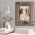 BELLA BUSTA- Sisters Picture Frame- Gift for Sister- Gift for Parents- Engraved Leather Picture Frame (4"x 6" Vertical (Sisters))