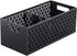 YAMAZAKI home 5021 Stacking Fruit Vegetable Basket, One Size, Black