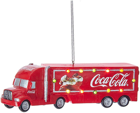 Kurt Adler 5" Coca-Cola Truck w/Lights Standard
