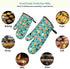 Dog Oven Mitts for Kitchen Oven Mitt Set of 2, Funny Kitchen Gadgets Paw Oven Mitts Cooking Non-Slip Insulated Kitchen Heat and Water Resistant Gloves Reusable Kitchen Items