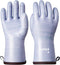 LANON Heat Resistant Liquid Silicone Gloves, Oven Gloves with Fingers, Food Contact Grade, Waterproof, Purple, Size 10