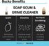 The Bucko Soap Scum and Grime Cleaner (32oz + Sprayer)