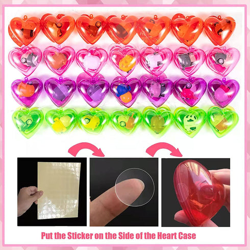 Kids Valentine Toy Cars Set, 28Pcs Animal Pull Back Cars Filled Hearts and Valentine Cards in 4 Colors for Kids Valentine Classroom Gift Exchange/Valentine Party Favors/Game Prizes/Carnivals Gift