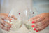 Simply Charmed Crystal Magnetic Wine Glass Charms Set of 12 Glass Markers that Work on Stemless Glasses - Gift / Storage Box Included