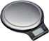 Amazon Basics Stainless Steel Digital Kitchen Scale with LCD Display, Batteries Included & Bowl Scraper/Chopper Stainless Steel