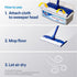 Clorox Disinfecting Wet Mopping Cloths, Rain Clean, 24 Wet Refills (Pack of 2)