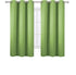 LEMOMO Light Green Bedroom Blackout Curtains for Living Room/42 x 63 Inch Long/Set of 2 Panels Thermal Insulated Fashion Boys Room Curtains