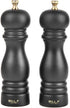 BILL.F Salt and Pepper Grinder Wooden Pepper Mill Grinder Salt Pepper Shakers Set of 2 with Adjustable Ceramic Rotor- 7 Inch