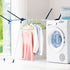Plastic Hangers 20 Pack,Durable Tubular Hanger and Clothes Hangers,Non-Slip Slim Space Saving, Adult Standard Hangers Ideal for Jackets, Suits, Dress, Trousers, Coats?Green?