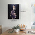 MountFlow Mermaid Bathroom Decor Wall Art Modern Fairy Artwork Fantasy Black and White Framed Decorations for Girl Room Purple Pictures Beautiful Poster Bedroom Living Room, 16 x 12 in