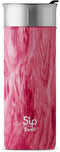 S'ip by S'well Stainless Steel Travel Mug - 16oz - Rose Arbor - Double-Walled Vacuum-Insulated Keeps Drinks Cold for 16 Hours and Hot for 4 - with No Condensation - BPA-Free Water Bottle