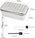 Stainless Steel Cheese Grater Multi-Function Cheese Grater Hand Chopper Graters & Peelers with Container & Lid for Cheeses Butter Cucumber Nutmeg