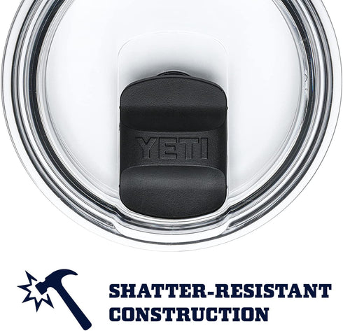 YETI Rambler 10 oz Stackable Mug, Vacuum Insulated, Stainless Steel with MagSlider Lid, White