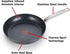 T-fal Heatmaster Nonstick Thermo-Spot Heat Indicator Fry Pan Cookware, 10-Inch, Black - As Seen on TV