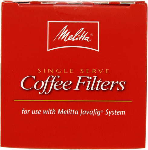 Melitta 63229 Single Serve Coffee Filters For JavaJigTM 60 Count (Pack of 4)