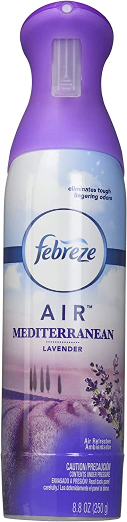 Febreze Air - Air Freshener Spray - Mediterranean Lavender - Net Wt. 8.8 OZ (250 g) Per Bottle - Pack of 3 Bottles