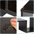Hotwheel Desk Shelf Organizers and Storage, Expandable Mini Bookshelf for Bedroom, Adjustable Wood Desktop Shelf Black, Home & Office Decor