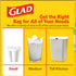 Glad Trash & Food Storage OdorShield Small Trash Bags, Gain Original & Febreze, 4 Gal, 26 Ct - Pack of 6 (Package May Vary) (COMINHKG128835)