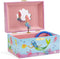 Jewelkeeper Mermaid Musical Jewelry Box, Underwater Design with Narwhal, Over the Waves Tune