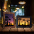 5x7 Distressed Farmhouse Picture Frames 3 Colors tabletop or Wall Hanging Display 3 Packs with High Definition Glass