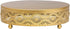 URANMOLE Cake Stand Round Metal Cake Stands Dessert Display Cupcake Stands, 18K Gold 038 Cake Stand - 10