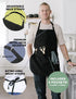 ApronMen, Skinny Chef BBQ Grill Adjustable Apron for Men, One Size