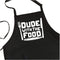 ApronMen, Dude with Food BBQ Grill Adjustable Apron for Men, One Size