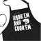 ApronMen, Hook 'Em Cook 'Em BBQ Grill Adjustable Apron for Men, One Size