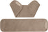 Amazon Basics Room Darkening Blackout Window Curtains with Tie Backs Set - 42 x 84-Inch, Taupe, 2 Panels