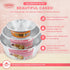 Crown Angel Food Cake Pan 10", Extra Sturdy, One-piece Design, Easy Clean, Made in Canada