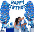 36PCS Lilo and Stitch Balloons, Stitch Happy Birthday Balloons Aluminum Foil Letters Banner Balloons Decoration, Children's Birthday Party Supplies