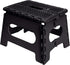 Simplify Black, Sturdy and Safe, Carrying Handle, Easy to Open, for Kitchen, Bathroom, Bedroom, or Adults 9" Anti-Skid Folding Step Stool, Lightweight