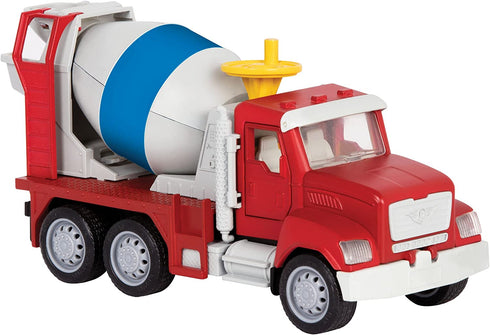 DRIVEN by Battat – Micro Cement Truck – Toy Cement Truck with Light and Sound Effects for Kids Age 4+ (Pack of 1)