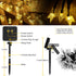 Solar Star String Lights 40Ft 100LED , KeShi 8 Modes Solar Powered Twinkle Fairy Lights, Waterproof Star Twinkle Lights for Outdoor, Gardens, Lawn Patio, Landscape, Christmas, Warm White