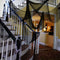 Yunfan 9.84yards x 79" Halloween Creepy Cloth + Spider Web Halloween Decorations Outdoor Indoor Party Yard Spooky Backdrops Decor Supplies for Garden,Doorways,Haunted House,Windows,Home