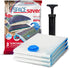 Spacesaver Premium Vacuum Storage Bags. 80% More Storage! Hand-Pump for Travel! Double-Zip Seal and Triple Seal Valve! Vacuum Sealer Bags for Comforters, Blankets, Bedding, Clothing! (Large 3-Pack)