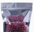 Kingrol 150 Pack 5 x 7.8 Inch Aluminium Foil Stand Up Food Pouches Bags with Resealable Lock Seal Zipper, Heat Sealable Packaging Bags for Jewelry, Screw, Food Storage