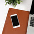 Desk Pad Blotter,Wolaile 36x17 inch Large Leather Mouse Pad,Waterproof Non-Slip Writing Desktop Protector Mat,Office Desk Accessory Decor,Brown