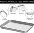 Baking Sheet Cookie Sheet Set of 2, Umite Chef Stainless Steel Baking Pans Tray Professional 12 inch, Non Toxic & Healthy, Mirror Finish & Rust Free, Easy Clean & Dishwasher Safe