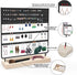 Earrings Organizer Jewelry Display Stand, 144 Holes Earring Holder Rack with Wooden Tray for Earrings Necklaces Bracelets and Rings Large Storage Earring Jewelry Display Tree as Women Girls Gift