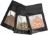 HANSER | Smell Proof Odorless Mylar Resealable Foil Pouch Bags with clear Window | Food Safe | Airtight | matte black | 100 Pieces | 4x6 inches