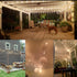 25Ft String Lights, G40 Outdoor Patio String Lights with 27 Clear Globe Edison Bulbs (2 Spare), Globe String Lights for Indoor/Outdoor Commercial Decor, 25 Hanging Sockets, 5 Watt/E12 Base- White Wire