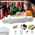 MOLAD 18 Pcs Sushi Making Kit For Beginners, Bamboo Sushi Mat, All In One Sushi Bazooka Maker with Bamboo Mats, Bamboo Chopsticks, Paddle, Sushi Knife, Chopsticks Holder, DIY Sushi Roller Machine